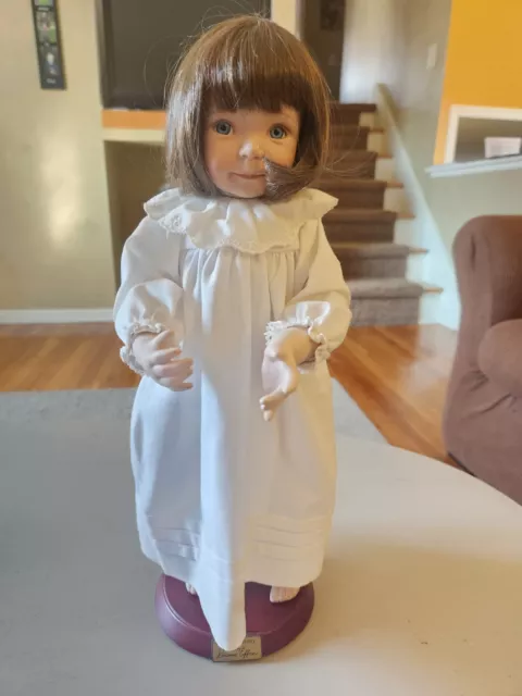 Dianna Effner Porcelain Doll 16" Bedtime Jenny Ashton-Drake Galleries 1996
