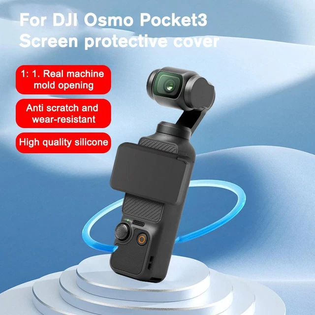 FOR OSMO POCKET 3 Camera Lens Screen Silicone Protectives Covers