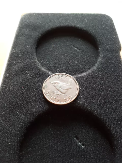 1955 Farthing - Elizabeth II - Nice coin