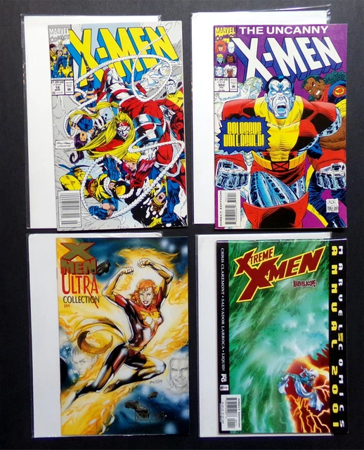 X-Men Comic Book Lot 1992-2001: Marvel Comics 4x, Uncanny, Ultra, X-Treme Annual