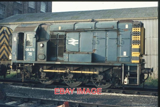 Class 08 Rear ORIGINAL 35MM SLIDE CLASS 08 SHUNTER NO 08273 AT WARRINGTON 5/82 £4.00 ...
