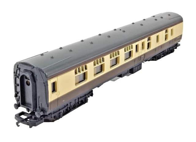 Auto Coach Train LIMA 305333W OO Gauge BR Mk1 BSK Brake Corridor Coach Chocolate Cream ...