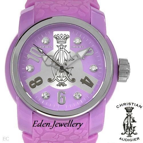 CHRISTIAN AUDIGIER Ladies BIG Boyfriend Watch INT-321 Model FORTEX REDUCED SALE