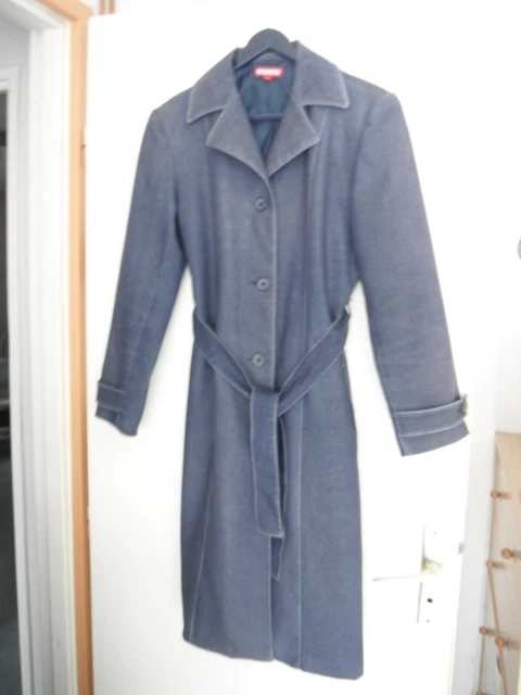 MANTEAU EN JEANS MI SAISON  marque JENNYFER T 40/42 BLEU