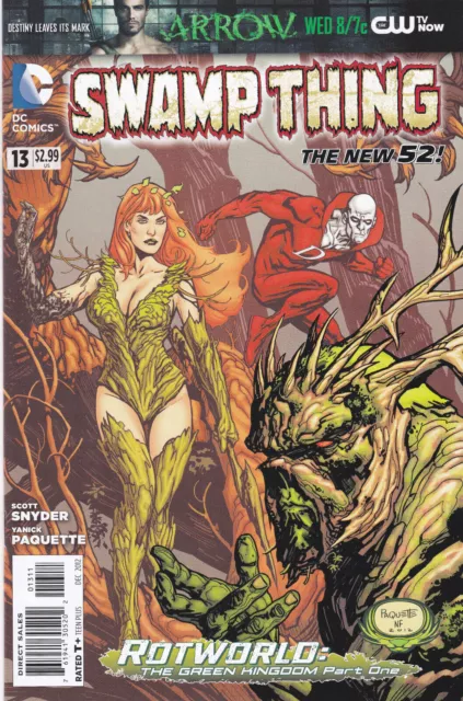 Saga of the Swamp Thing #13 ,Vol #5,DC Comics, (2012), High Grade