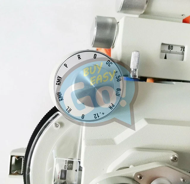 New Minus Manual Phoropter Vision Tester Optometry Refractor Creamy White Color