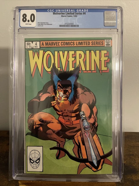Wolverine Limited Series #4 CGC Graded 8.0