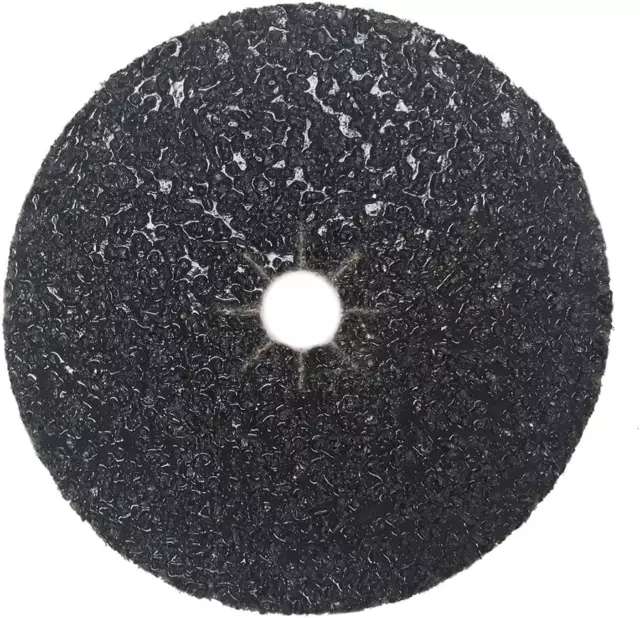 Silicon Carbide Cloth Floor Sanding Edger Discs, 7" x 7/8" Hole, Grit 16X (50pk)