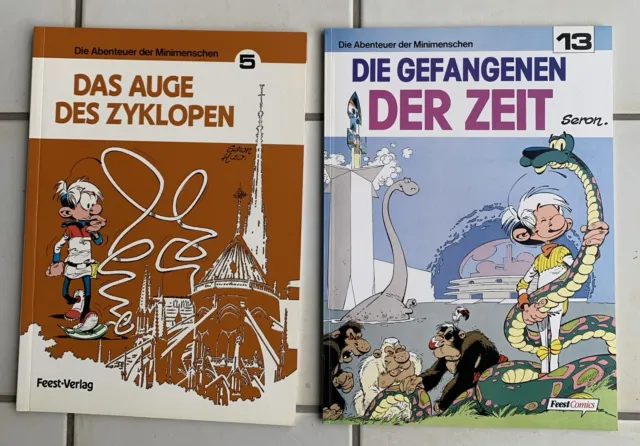 Die Abenteuer der Minimenschen - Bd. 5 und 13 - Feest-Verlag