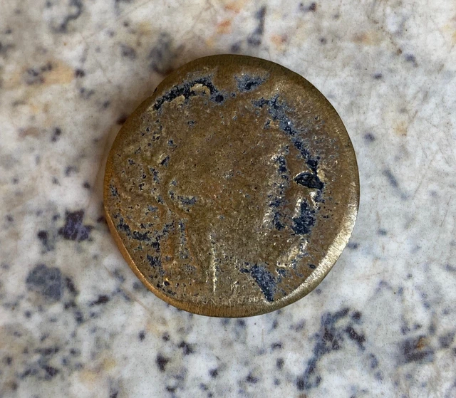 Unresearched Ancient Greek Aoe Owl Ancient Rare Silver Coin Unresearched Ancient Greek Aoe Owl Ancient Rare Silver Coin