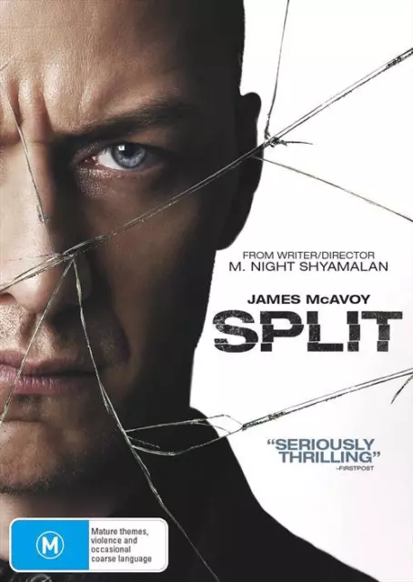 Split (DVD, 2016) New and Sealed Region 4