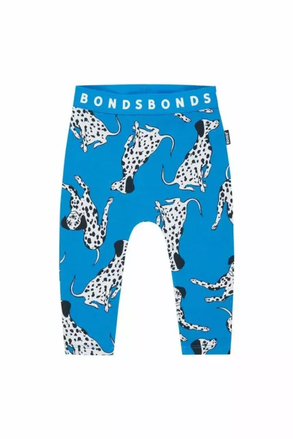 Bonds Newborn Baby Stretchies Leggings Pants size 0000 Colour Dalmatian Station