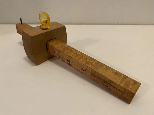 STANLEY No. 61 WOOD MARKING GAUGE SCRIBE - U.S.A. - FREE SHIPPING