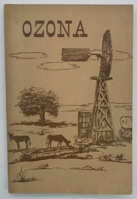 1966 Diamond Jubilee History Ozona Texas With Genealogy Crockett County Texana