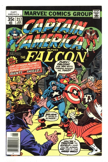 Captain America #217 VF+ 8.5 1978 1st app. Quasar aka Marvel Man aka Marvel Boy