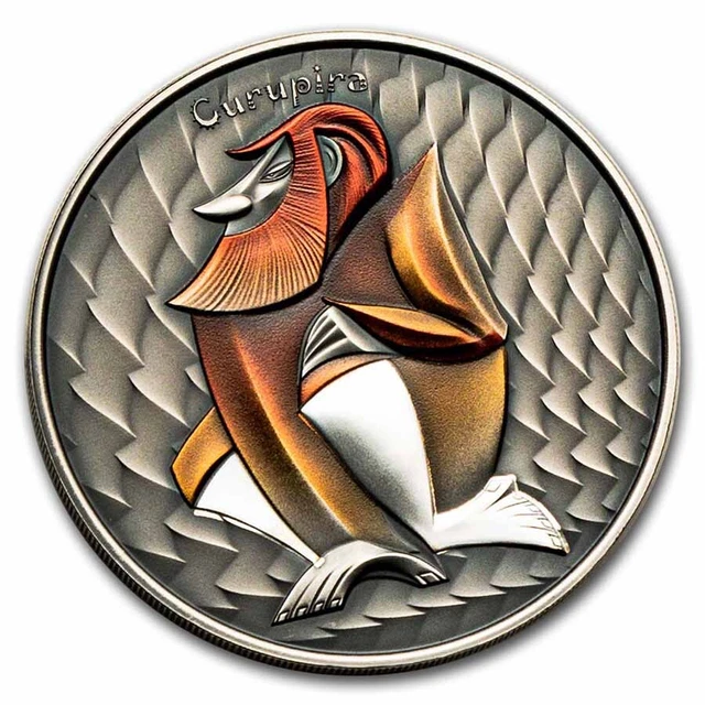 2023 Niue 1 oz Silver Antique World of Cryptids: Curupira - SKU#274784