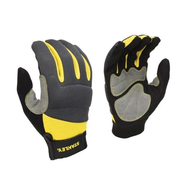 Stanley SY660 Guanto ad alte prestazioni giallo/grigio/nero OSFA OSFA Guanti e cuscinetti