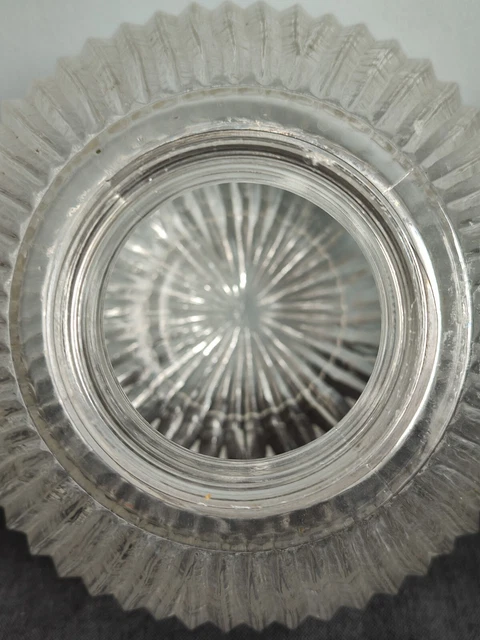 Lot de deux grands globes anciens en verre 7