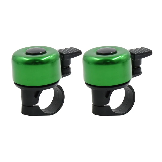 2pezzi 22mm dia manubrio lega di alluminio bici anello camp anello allarme suono