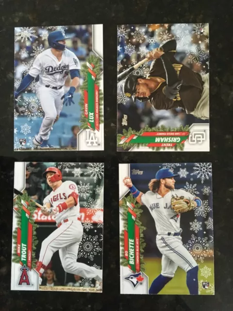 2020 Topps Holiday You Pick Complete Your Set RC, Stars