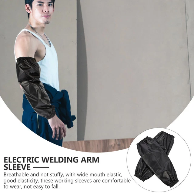 5 Pairs Welding Sleeve Pu Men Women Sleeves Holders Arm