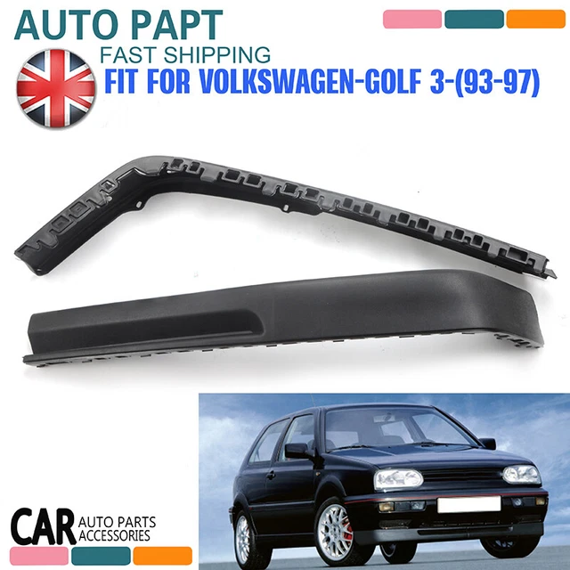 MagicDrift CS Style Front Bumper Lip Spoiler For 2016-2018 Honda Civic 2DR/4DR – Flexible Polyurethane Black