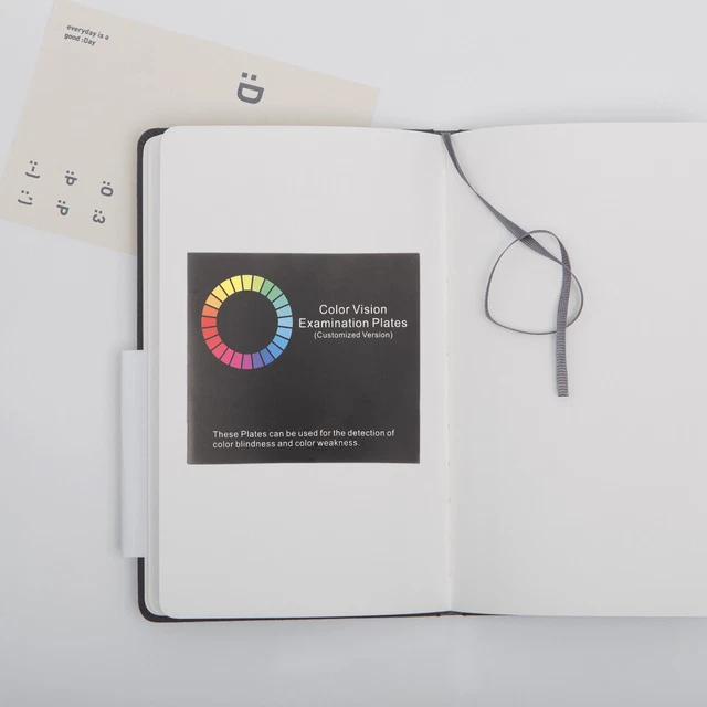 TESTING CHART BOOK Color Chart Color Visual Test Book for Color £6.55 ...