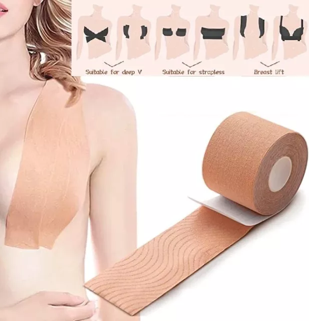 LARGER D CUP BOOB LIFT STRAPLESS BRA BREAST ENHANCER TIT TAPE BACKLESS