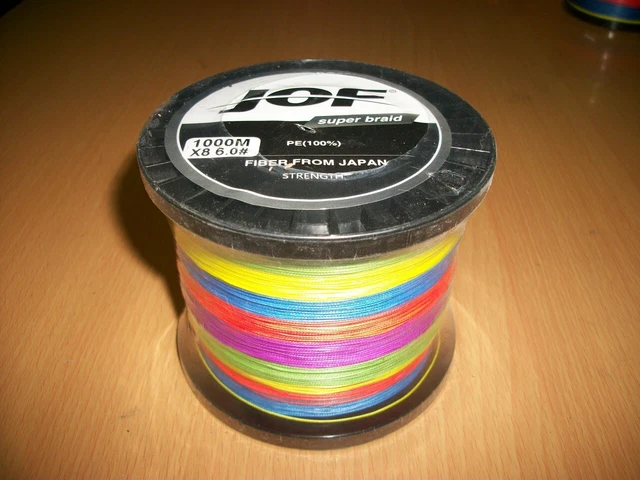 Filo Intrecciato 8 Fili Treccia Da Pesca Sufix X8 Braid 8 Filo - 300 Metri, Multifibra Giapponese, Per Spinning E Tecnica Trecciato Braid 300 M