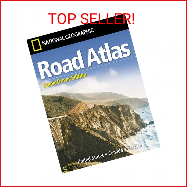 NATIONAL GEOGRAPHIC ROAD Atlas 2024 Scenic Drives Edition [United