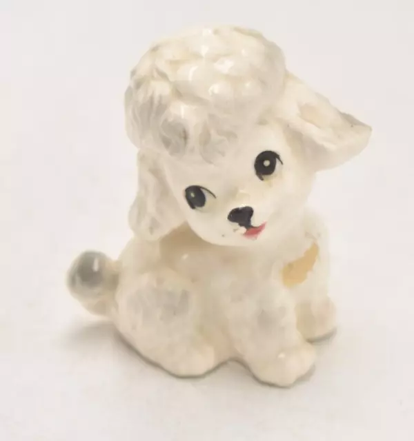 Vintage Anthropomorphic Poodle Dog  Figurine Statue Ornament Decorative