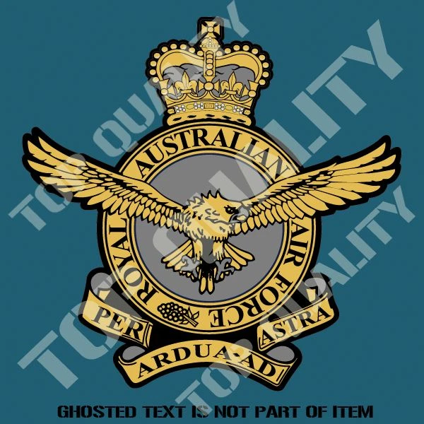 ROYAL AUSTRALIAN AIR Force Raaf Decal Sticker Military Australiana