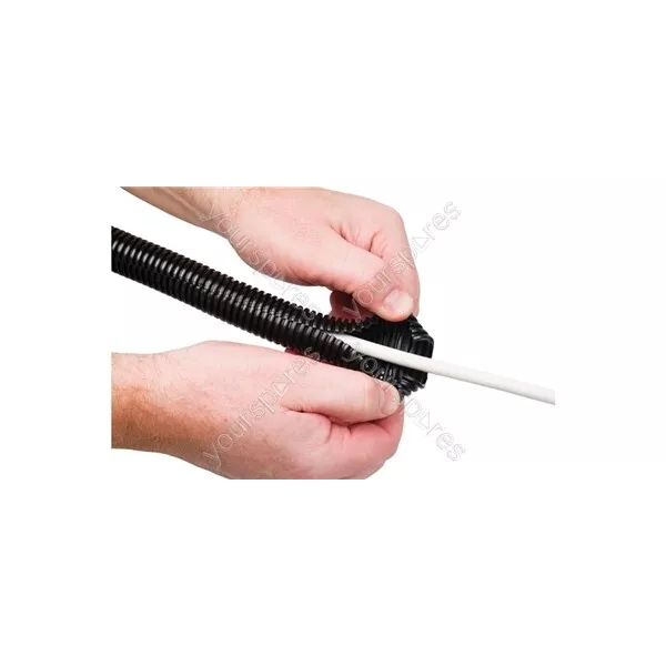 dline D-Line Cable Tidy Tube - 1.1m 25mm Black - CTT1.1/25B
