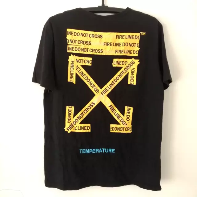 Off white temperature clearance tee do not cross