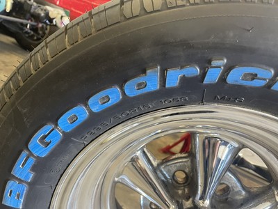 Cerchi Completi Muscle Car BF GOODRICH 
