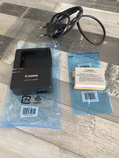 Chargeur D'ORIGINE CANON LC-E8 et batterie LP-E8 pour 700D 650D 600D 550D 2