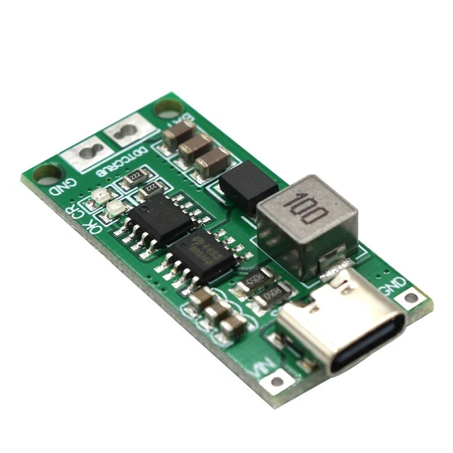 CARTE CHARGEUR LI-ION type C Dc 3 7V 5V à 8 4V 12 6V 16 8V Boost Lipo ...