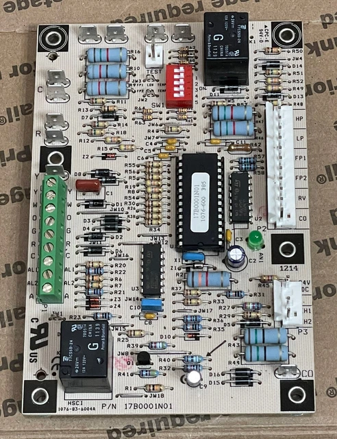 OEM ClimateMaster 17B0001N01 Geo Heat Pump Control Board 1076-600 1076-83-6004A