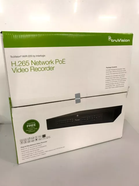 Enregistreur  vidéo réseau NVR Interlogix TRUVISION  NVR 22S - matériel Neuf