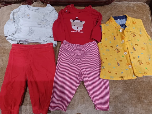 Unisex 3-6 Months Baby Clothes Bundle