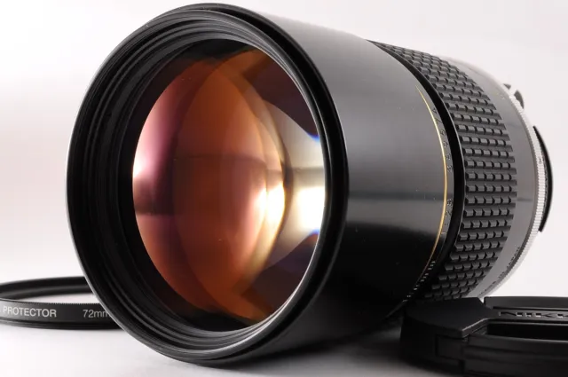 [Near MINT] Nikon Ai-s Nikkor ED 180mm F/2.8 AIS MF Telephoto Lens With filter #