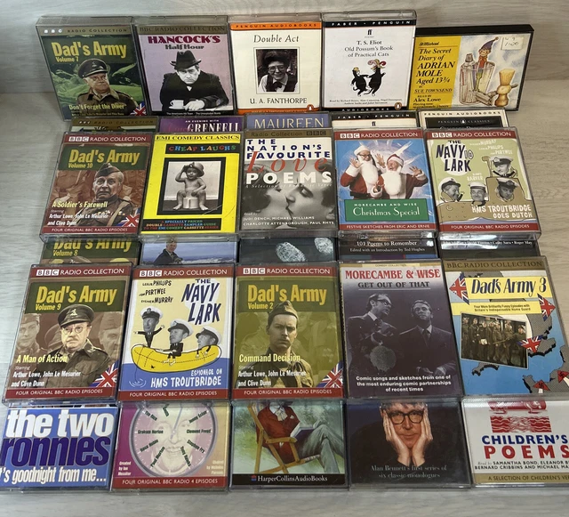 Job Lot Of Cassette Tapes - 30 Mixed - BBC Radio Collection, Penguin + More