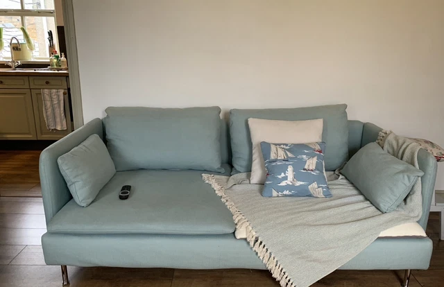 IKEA SODERHAMN 3 Seater Sofa and Chaise Lounge / Footstool | Isefall ...