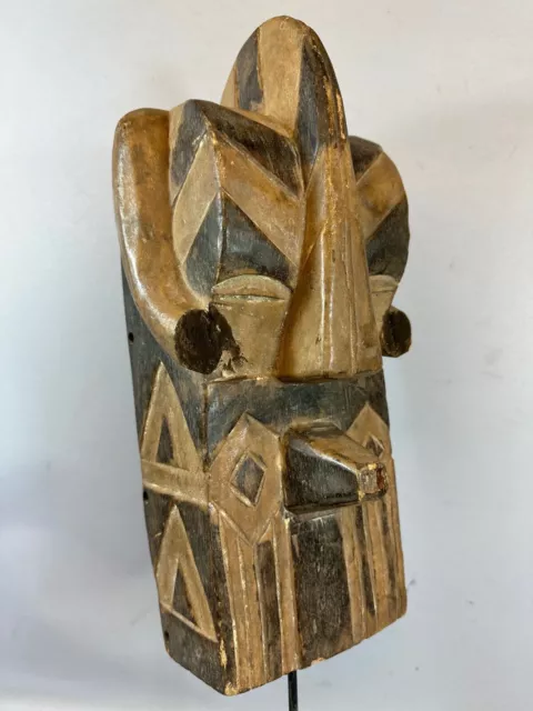 230949 - Tribal used African Songye Kifwebe mask - Congo.
