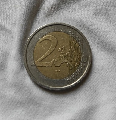 PIÈCE TRÈS RARE de 2 euros - ITALIE 2002 - Dante Alighieri R EUR 70,00