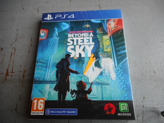 Jeu Beyond A Steel Sky SteelBook Edition - PS4 / PS5 - Neuf Sous Blister