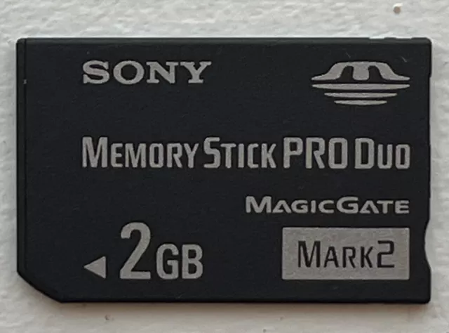 Tarjeta de memoria Sony 2 GB Memory Stick Pro Duo Magic Gate