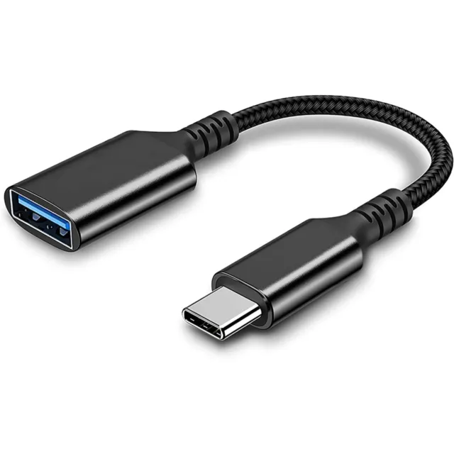 Type C Cable to USB Adapter USB-C Male OTG A Female Data Connector Converter UK