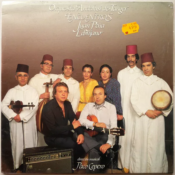 El Lebrijano / Orquesta Andalusi De Tanger - Encuentros (LP, Album)