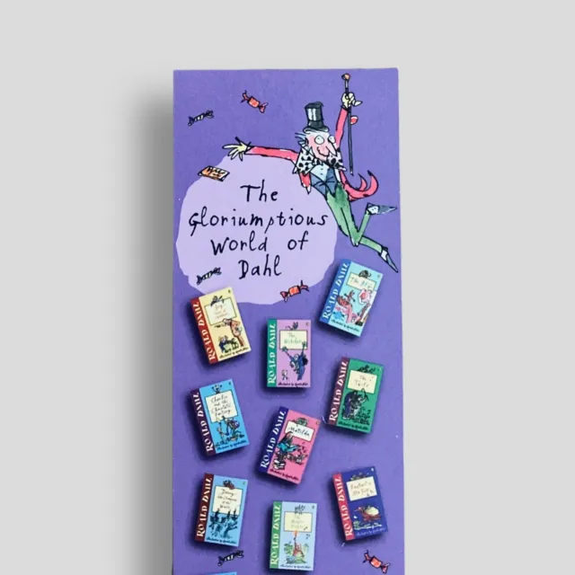 The Gloriumptious World Of Dahl Collectible Promotional Bookmark 3
